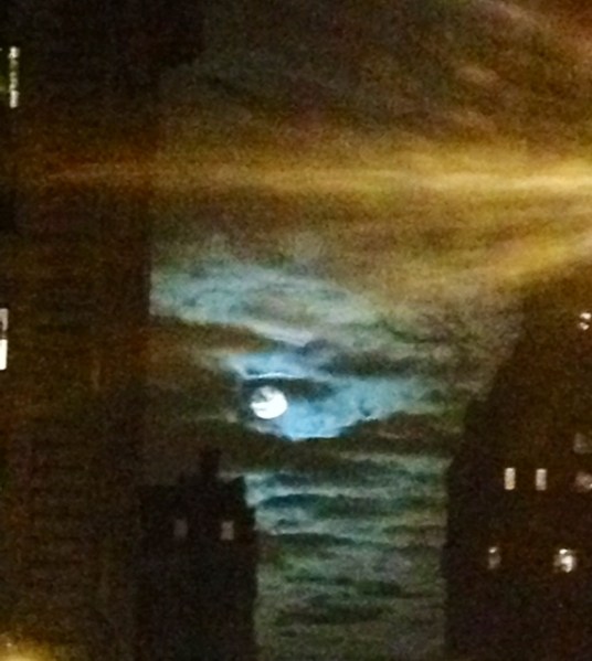 Full Moon in Libra 2013 Manhattan