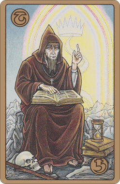 Symbolon Deck, The Master (Capricorn/Saturn)